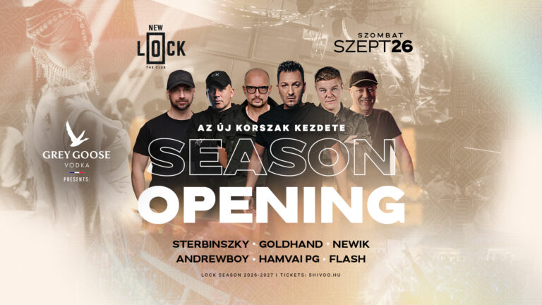 SEASON OPENING – NEW LOCK BUDApest